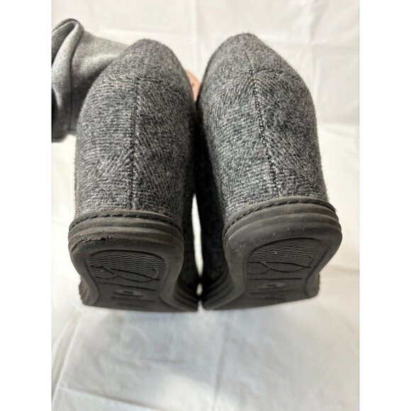 Blowfish Grey Tweed Wedge Heeled Shoe Womens Size 8.5 - Picture 10 of 12